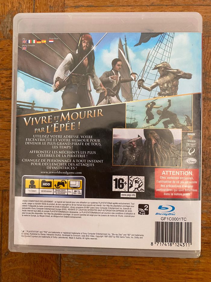 PlayStation PS3 : Pirates des Caraïbes - jusqu’au bout du monde - photo numéro 2