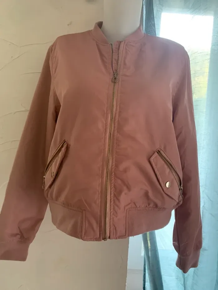 Blouson LFT collection taille XL vieux rose