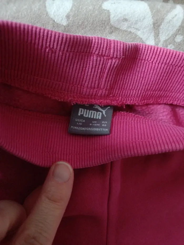 Pantalon jogging rose Puma 80cm - photo numéro 2