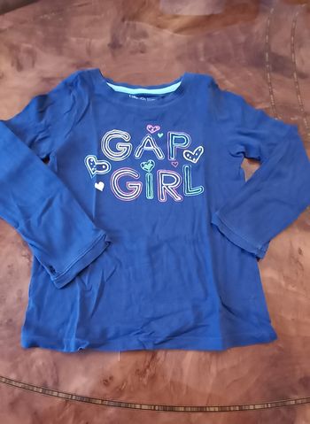 T-shirt fille 4/5 ans Gap kids