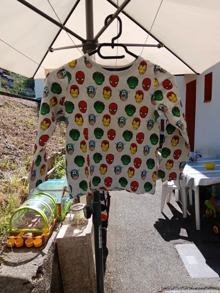 Lot pyjamas avengers marvel jumeaux - photo numéro 12