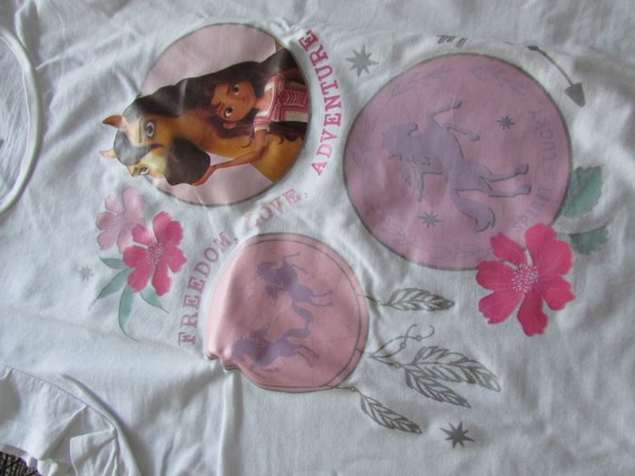 T-shirt fille Spirit 140cm 10 ans - photo numéro 2