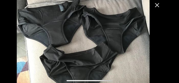 Lot culottes menstruel x3