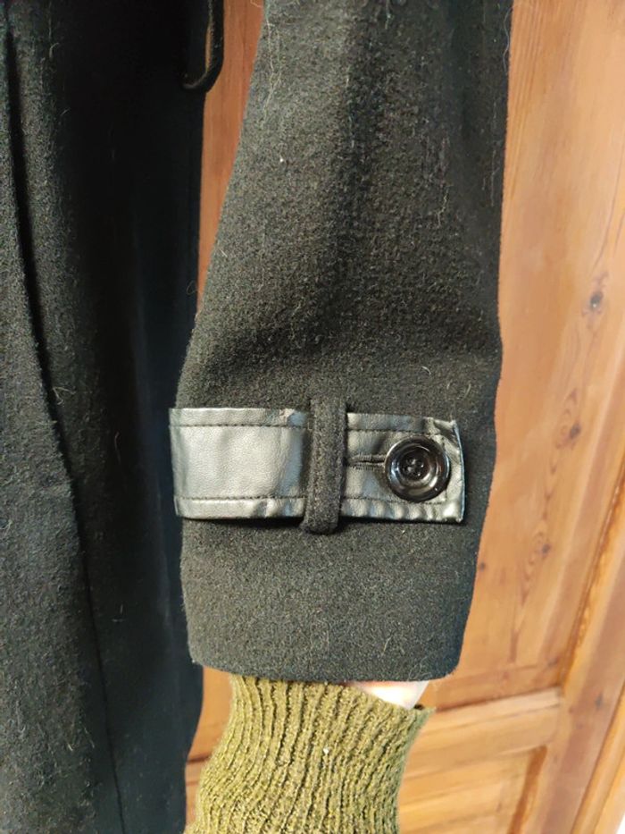 Manteau chaud hiver noire Only - photo numéro 4