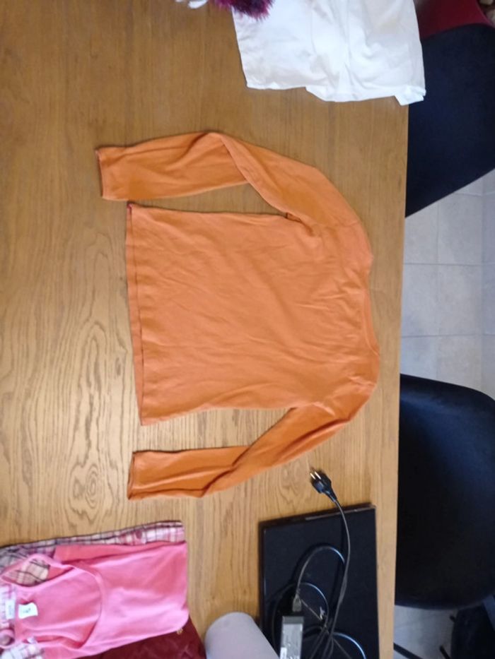 T.shirt orange Esprit - photo numéro 2