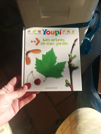 Livre enfant, les arbres de mon jardin