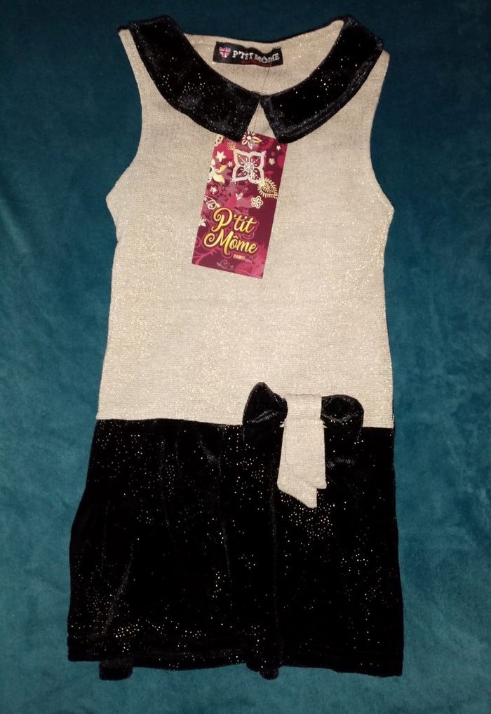 Robe neuve paillettes fêtes fille 3 ans - photo numéro 7