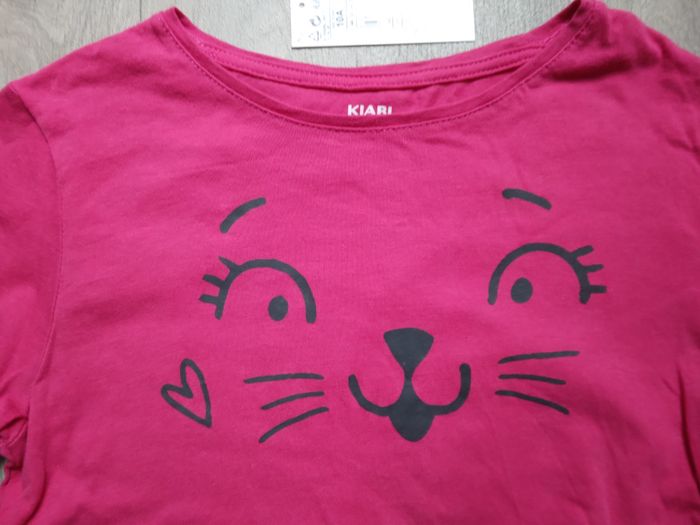 T-shirt fille 10 ans neuf - photo numéro 3