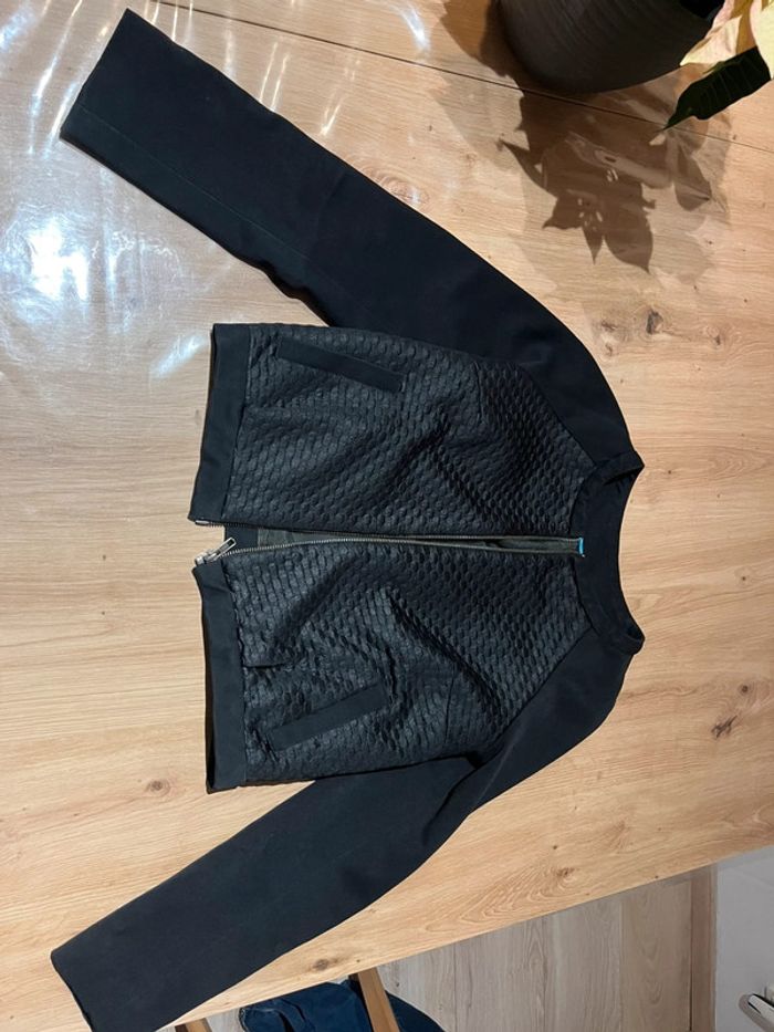 Veste noire naf naf taille 36 - photo numéro 5