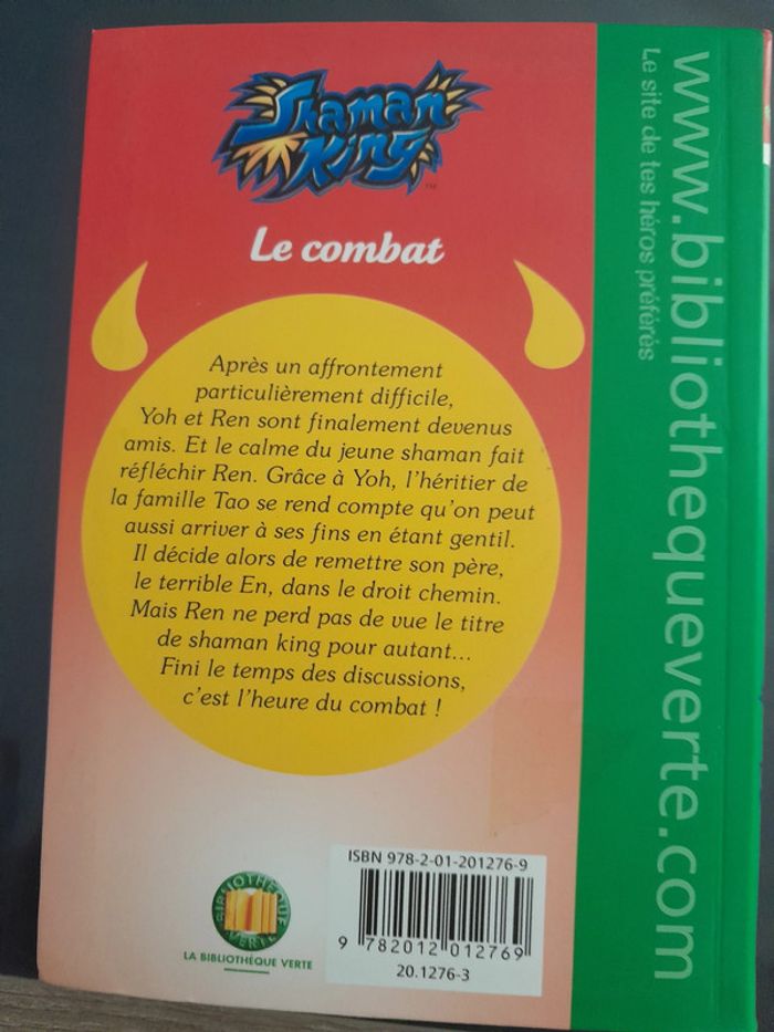 livre bibliothèque verte - Shaman king tome 2 - photo numéro 4