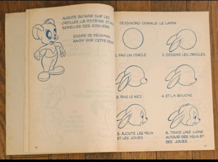 Ancien livre Woody Woodpecker 1981 pour apprendre à dessiner vintage - photo numéro 6
