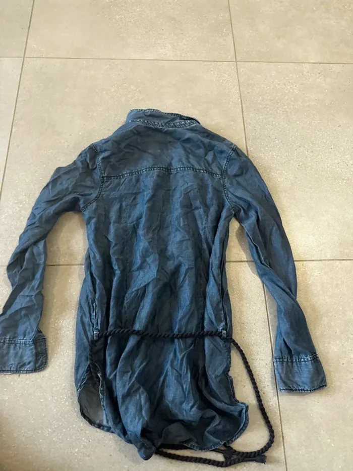 Robe bleu Gaastra, très bon état, taille XS longueur 75cm - photo numéro 4