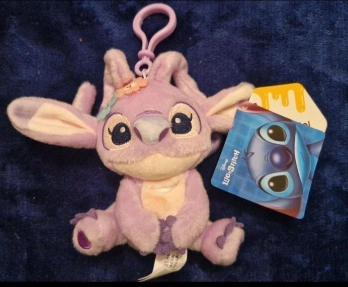 Porte clé peluche Angel de Stitch - photo numéro 2