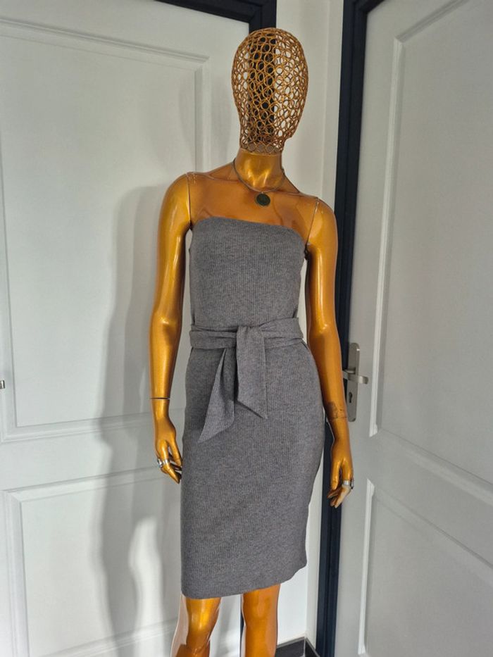 Robe Grise Femme