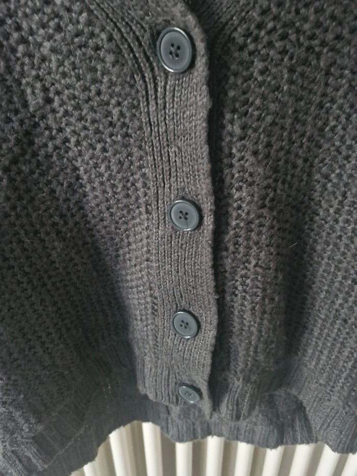Cardigan gris Manches chauve-souris - photo numéro 4