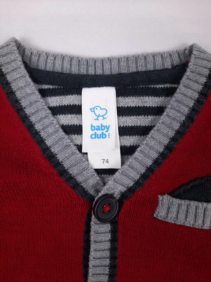 Gilet garçon, baby club by C&A, 9 mois - photo numéro 2