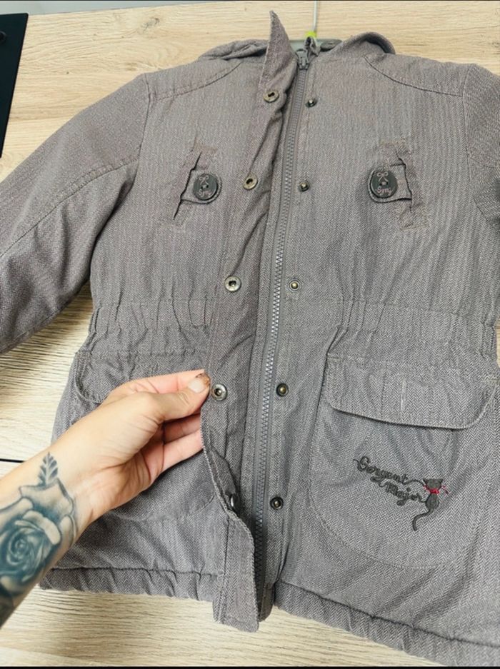 🌼manteau chaud sergent major 5 ans 🌼 - photo numéro 4