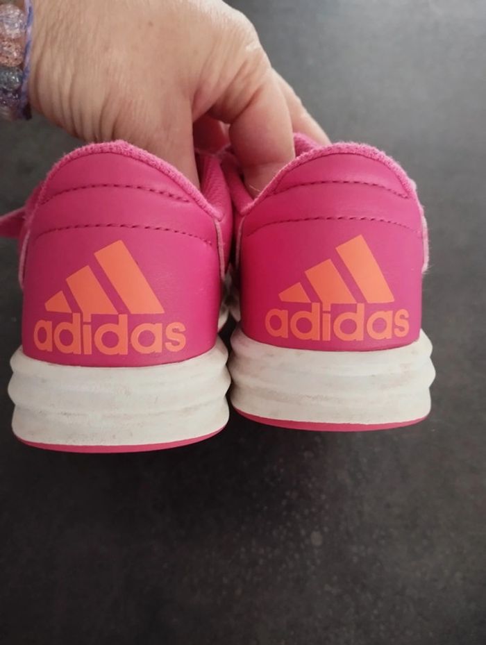 Basket rose adidas taille 28 - photo numéro 5