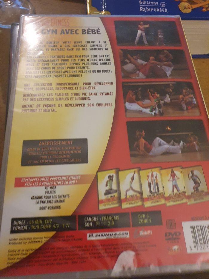 DVD la gym avec bebe - photo numéro 2