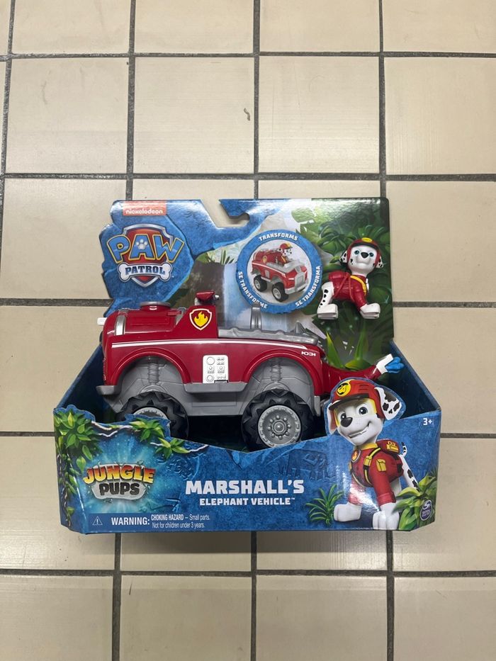 Figurine pat patrouille + véhicule