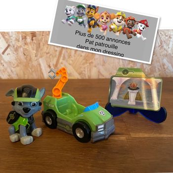 Idée cadeau 🎁 Véhicule Mission Cruiser avec Rocky de la Pat Patrouille avec sa carte magique