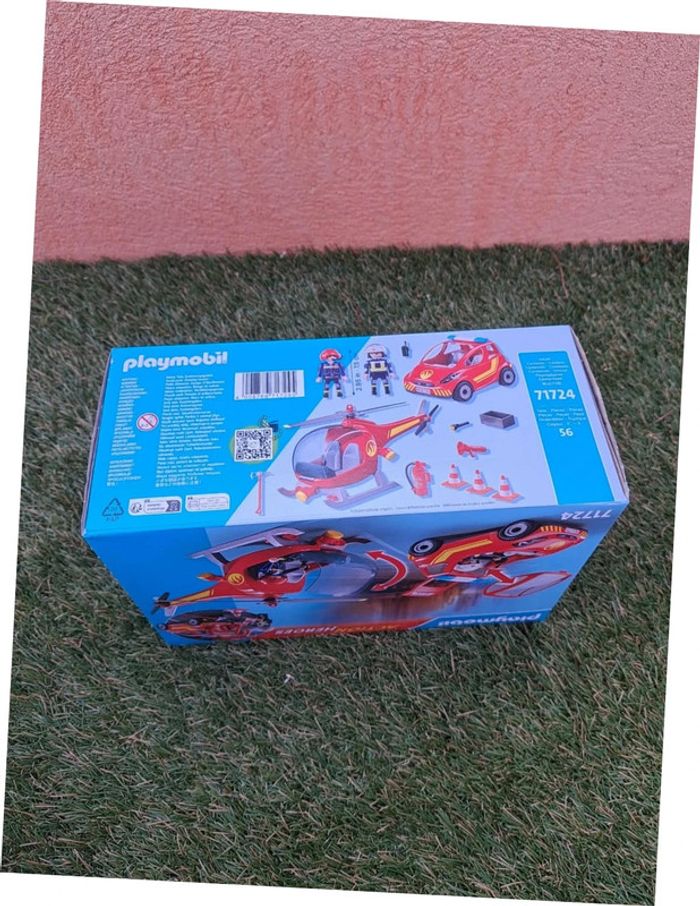 Playmobil 71724 pompier neuf non ouvert avec boîte. - photo numéro 5