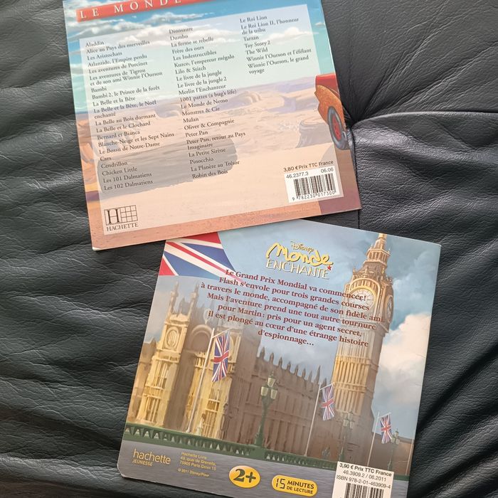 Livre Disney Cars 1 & 2 - photo numéro 2