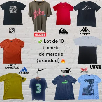 10 branded t-shirts at a discount price 👕🔥