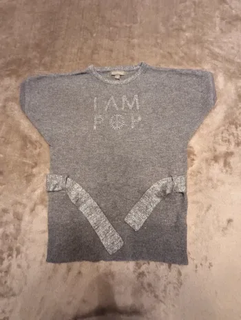 Pull tunique avec ceinture in extenso 4 ans