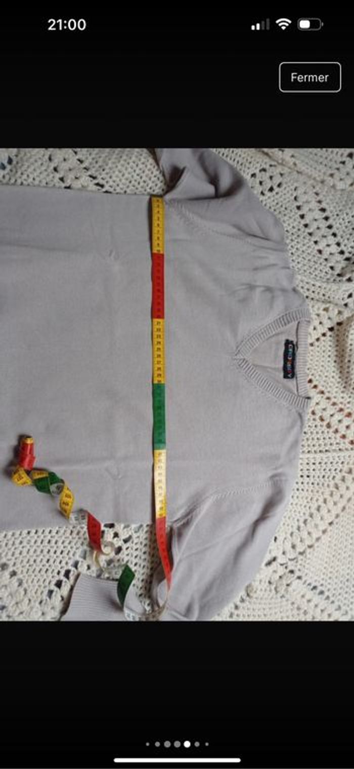 Pull col en V - photo numéro 7