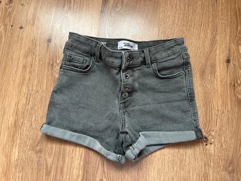 Short jean fille gris taille 30 Jennyfer