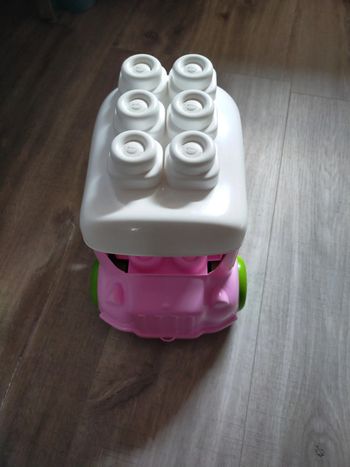 Voiture Minnie+ blocs souples