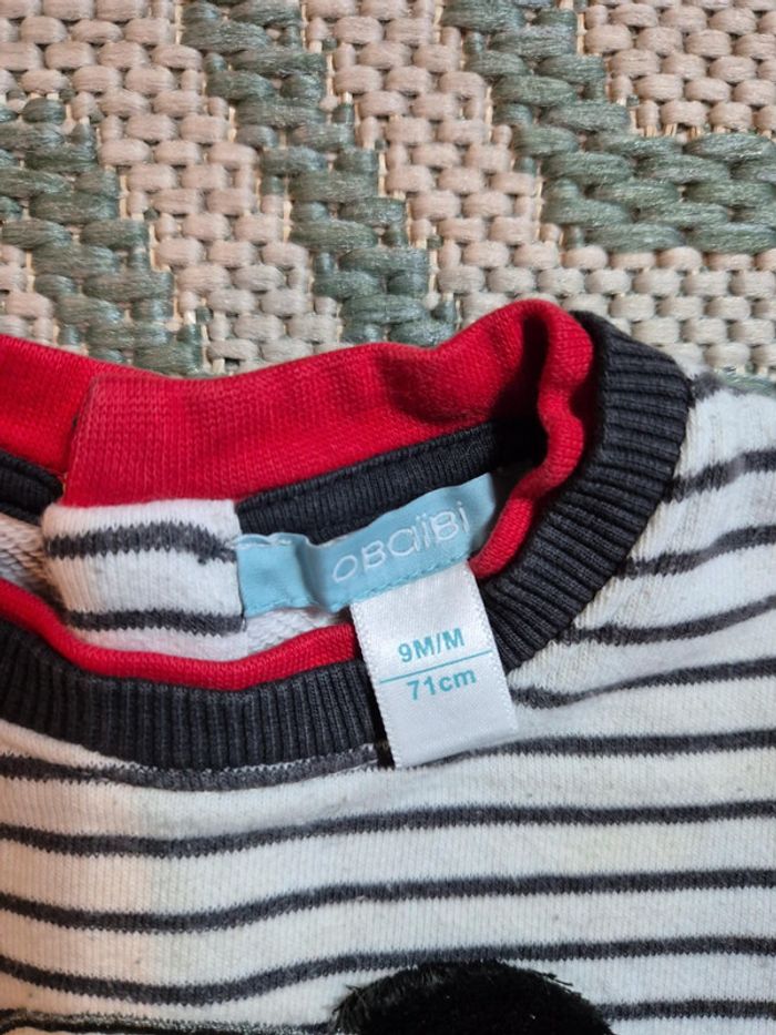 Sweatshirt bébé 9 mois - photo numéro 3