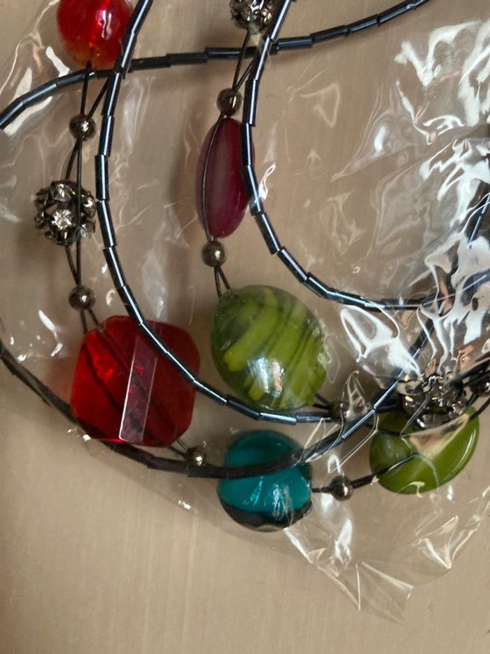 Collier femme multirangs - photo numéro 3