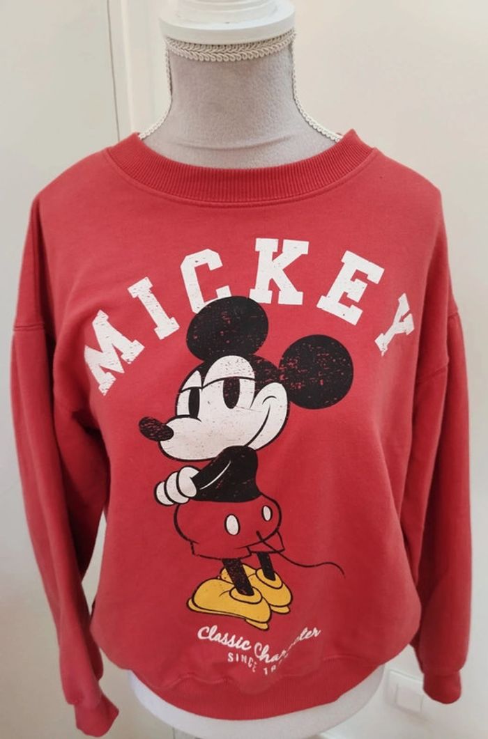 Sweat rouge Disney Taille XXS