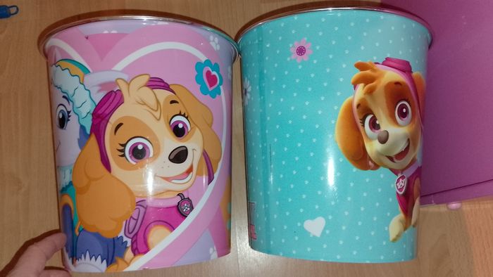 Poubelle pour chambre d'enfant