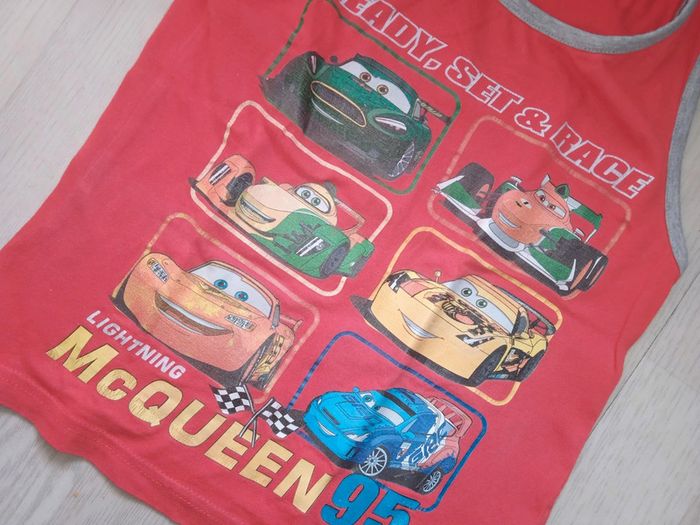 Débardeur rouge Cars T. 6 ans - photo numéro 2