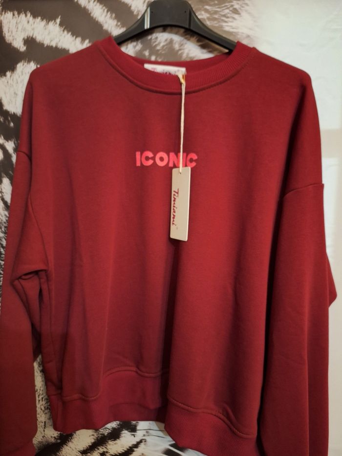 Sweat iconic taille 44 oversize made in italy