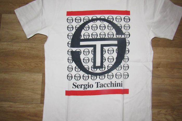 TEE SHIRT MC BLANC "SERGIO TACCHINI" - TAILLE XS - n°14 - photo numéro 2
