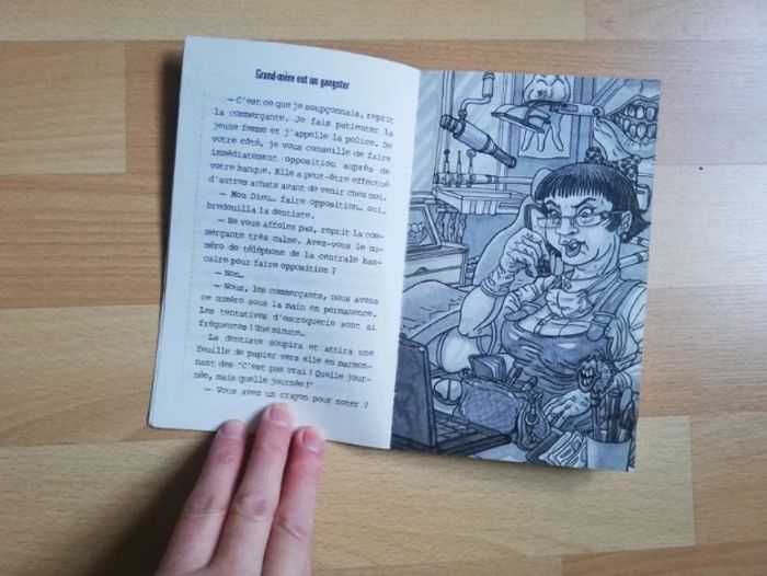 Livre jeunesse ma grand mère est un gangster - photo numéro 3
