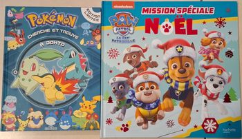 Lot livres Pokémon et Pat Patrouille