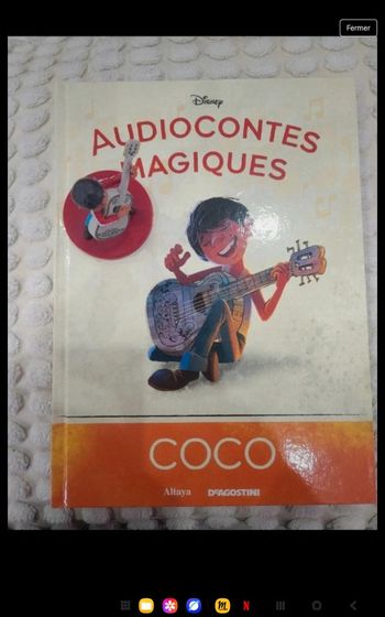 35ėme audioconte magique altaya deagostini disney audio conte compte comte magic livre& figurine