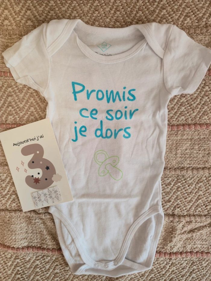 Body promis ce soir je dors 36 mois neuf