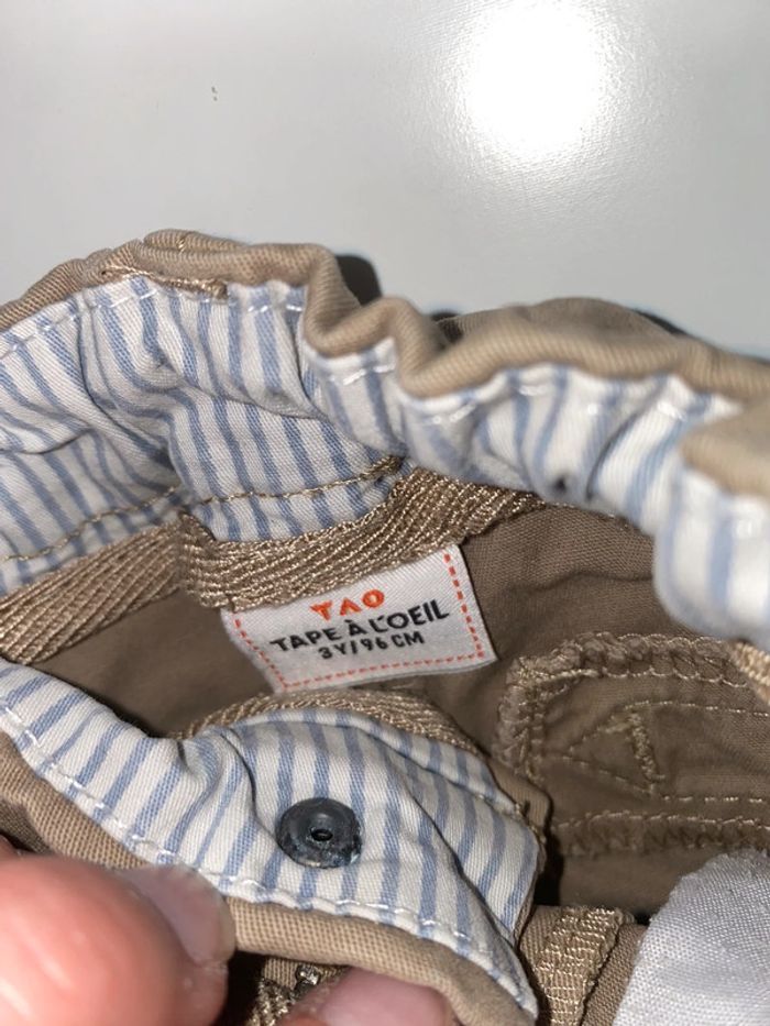 Pantalon beige 3 ans - photo numéro 6