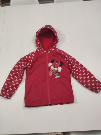 Manteau mi saison minnie - taille 8 ans