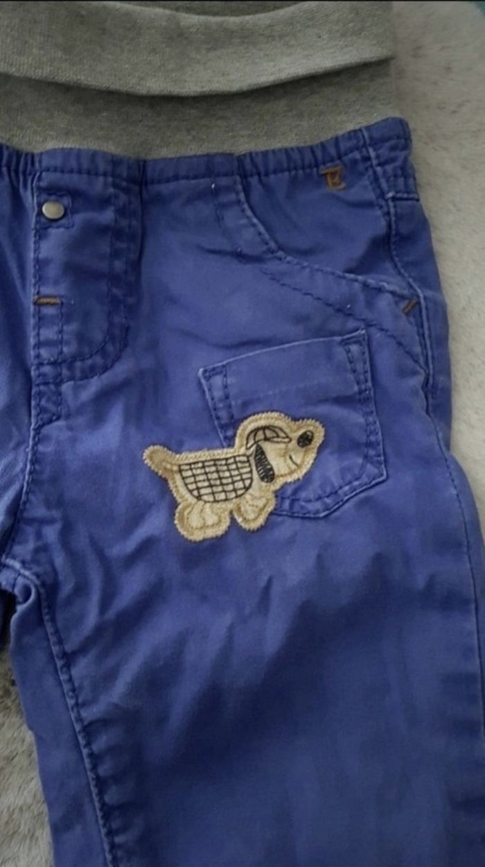 Pantalon bleu électrique Esprit 9 moist - photo numéro 3