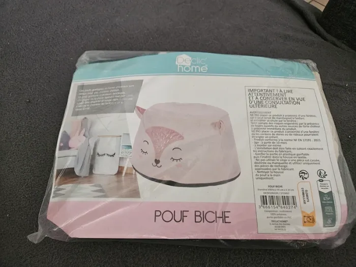 Pouf gonflable