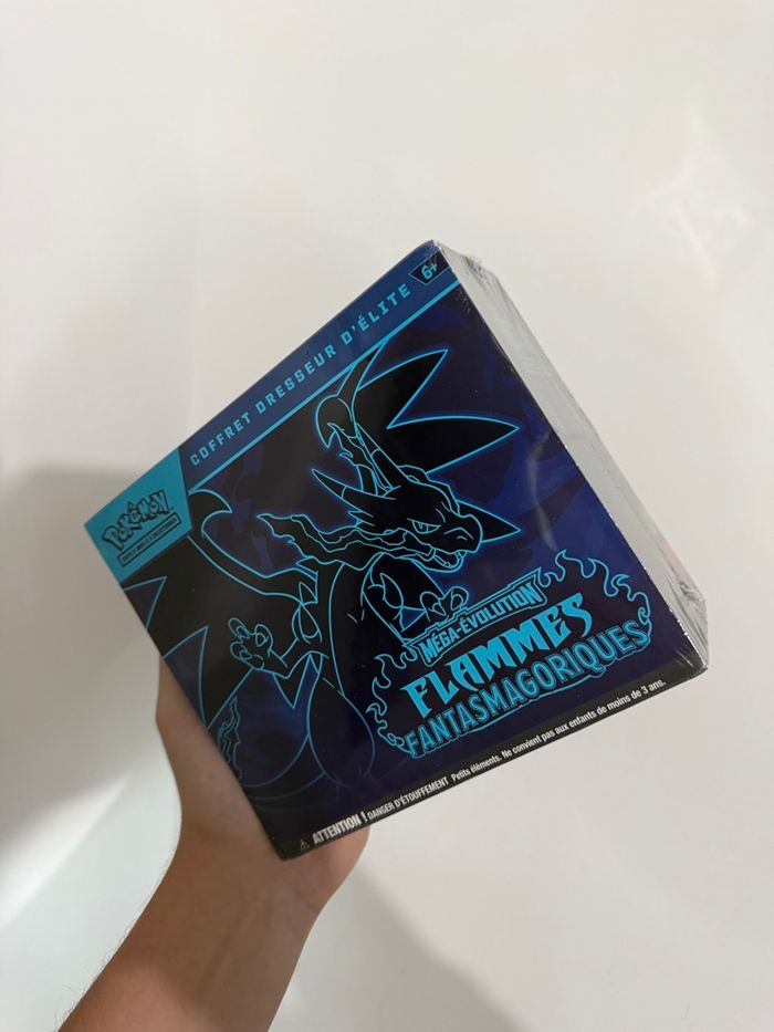 Pokémon etb flammes fantasmagorique scellé - photo numéro 1
