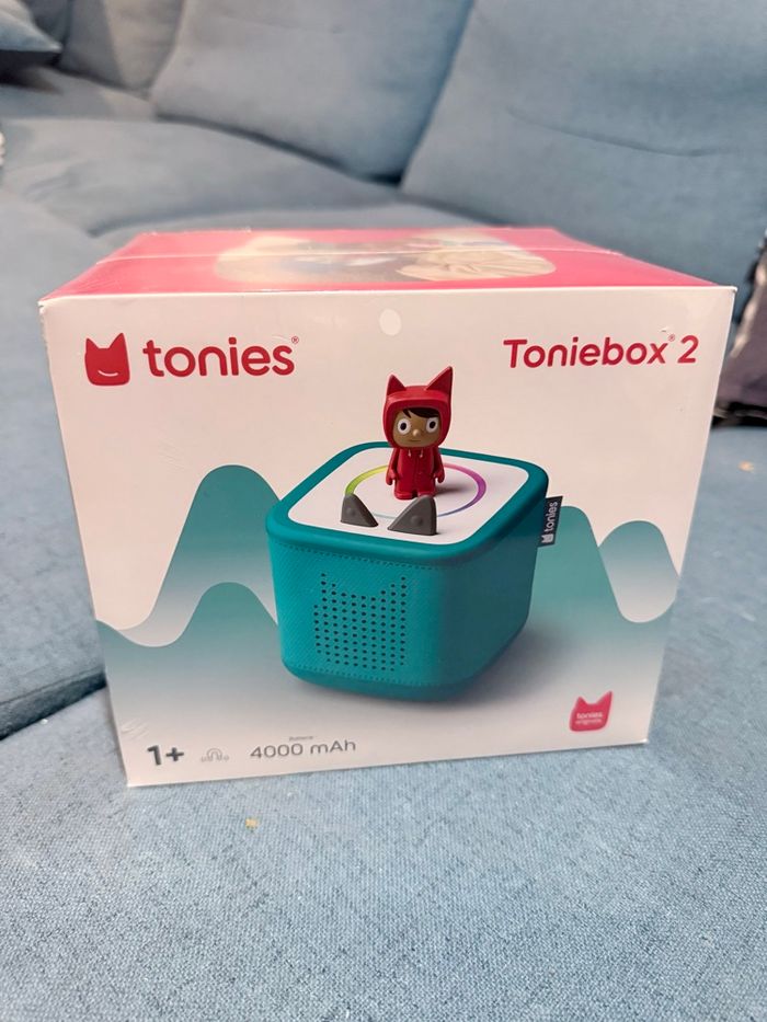Coffret Toniebox 2 bleu océan neuf emballé