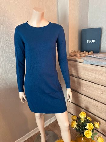 Robe pull bleue